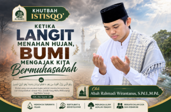 KETIKA LANGIT MENAHAN HUJAN, BUMI MENGAJAK KITA BERMUHASABAH